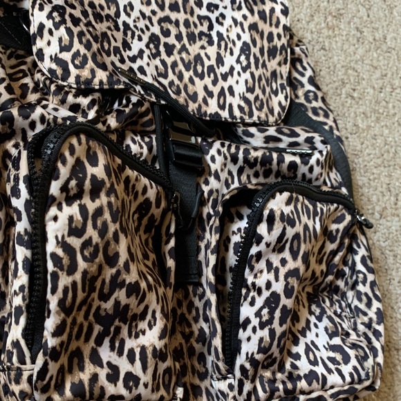 Zara Leopard Print Backpack - Picture 4 of 14